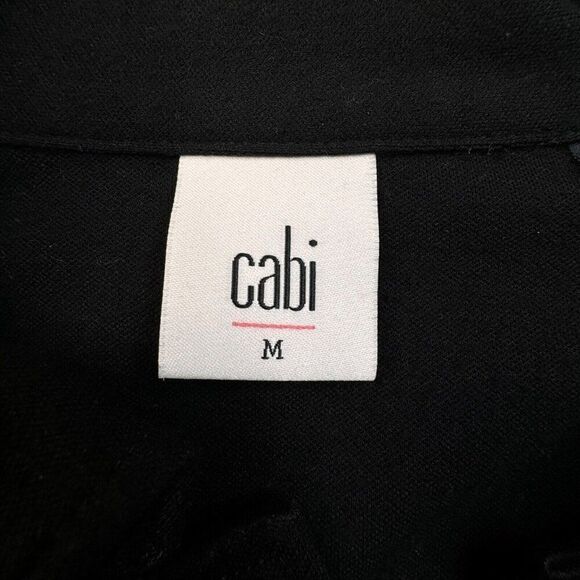 Cabi Ava Snap Button Ponte Jacket Black - Picture 5 of 13